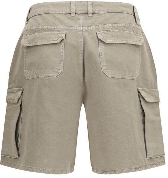 Represent Represent Beige Cotton Bermuda Shorts Beige