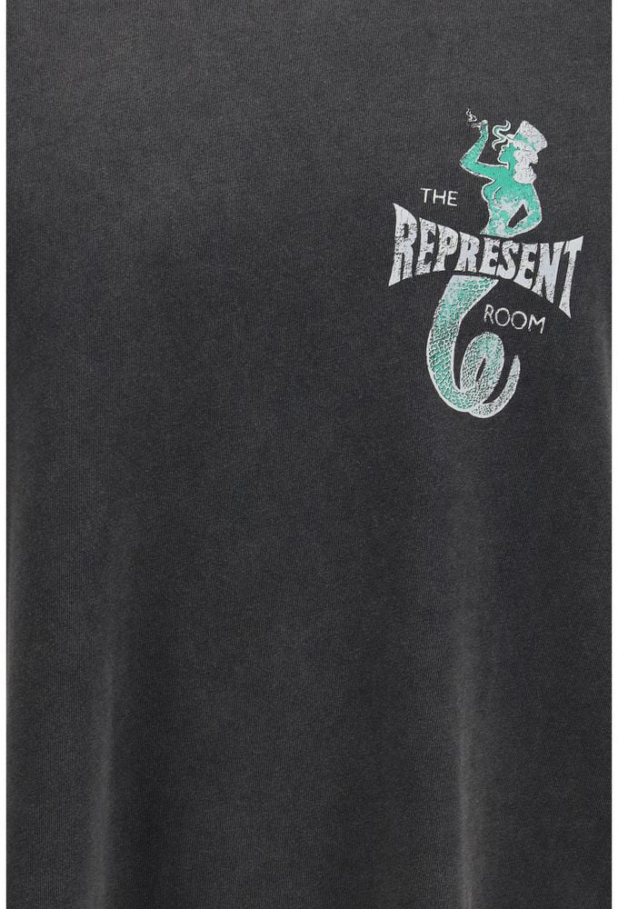 Represent Gray Cotton T-Shirt Grijs