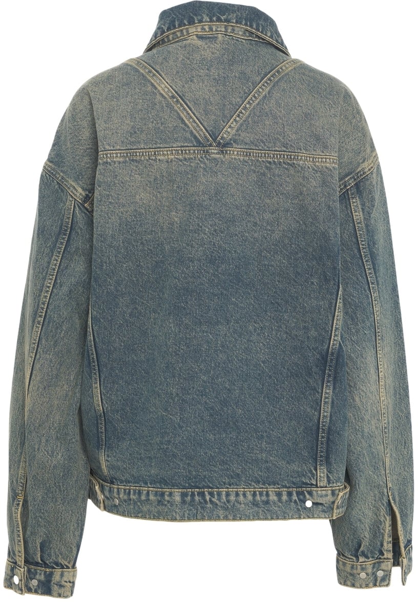 Represent Oversize denim jacket Blauw