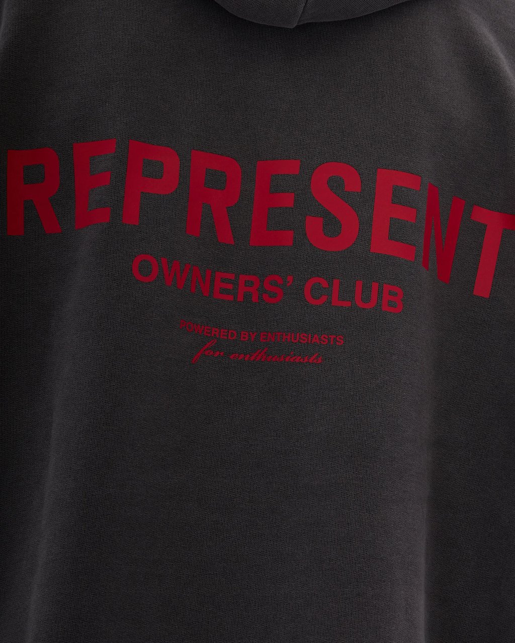 Represent Sweaters Washed Black Donkergrijs