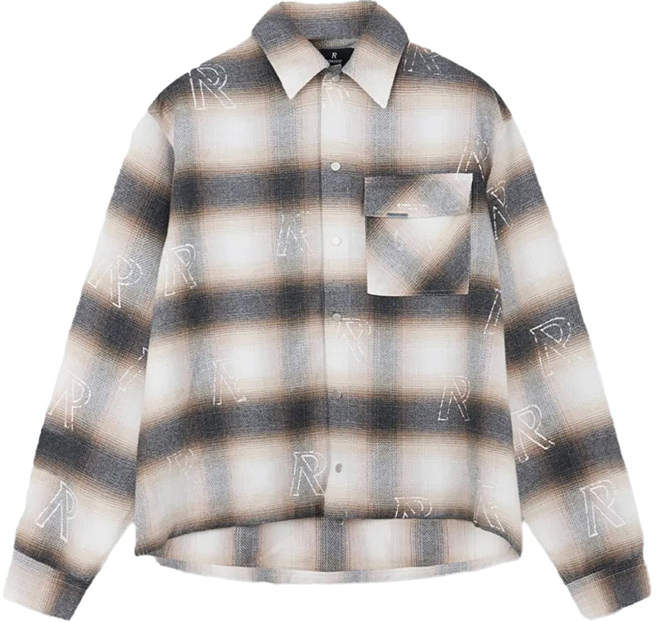 Represent ALL OVER INITIAL FLANNEL LIGHT BEIGE Beige