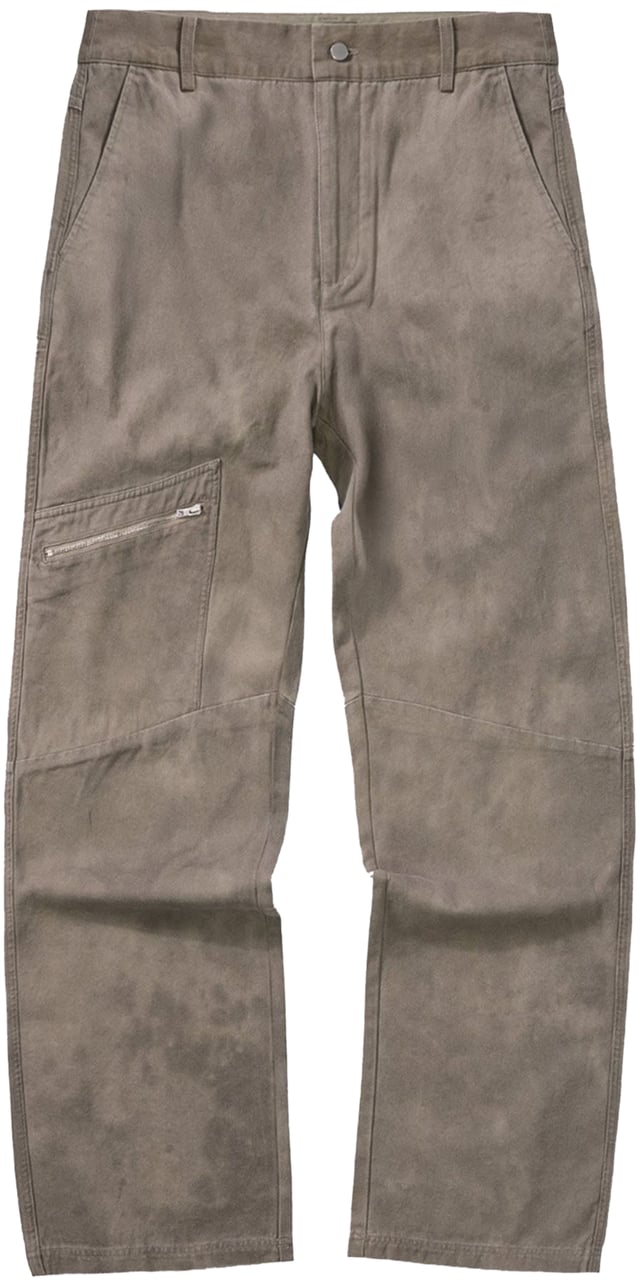 Represent COTTON WORKWEAR PANTS OLIVE GREEN Groen