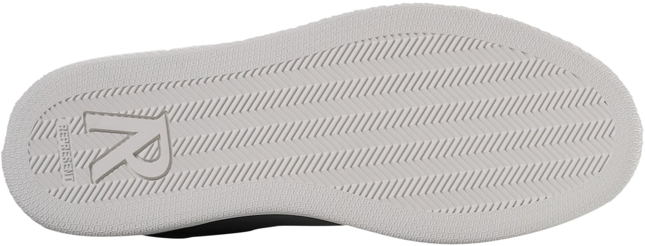 Represent Initial leather Sneaker white Wit