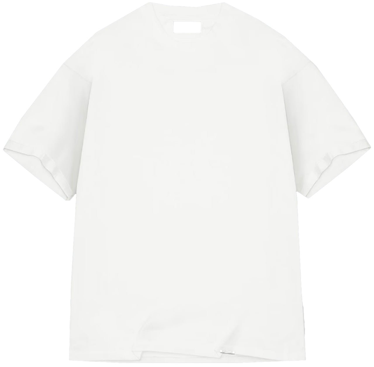 Represent Initial Oversized T-shirt Flat White Wit