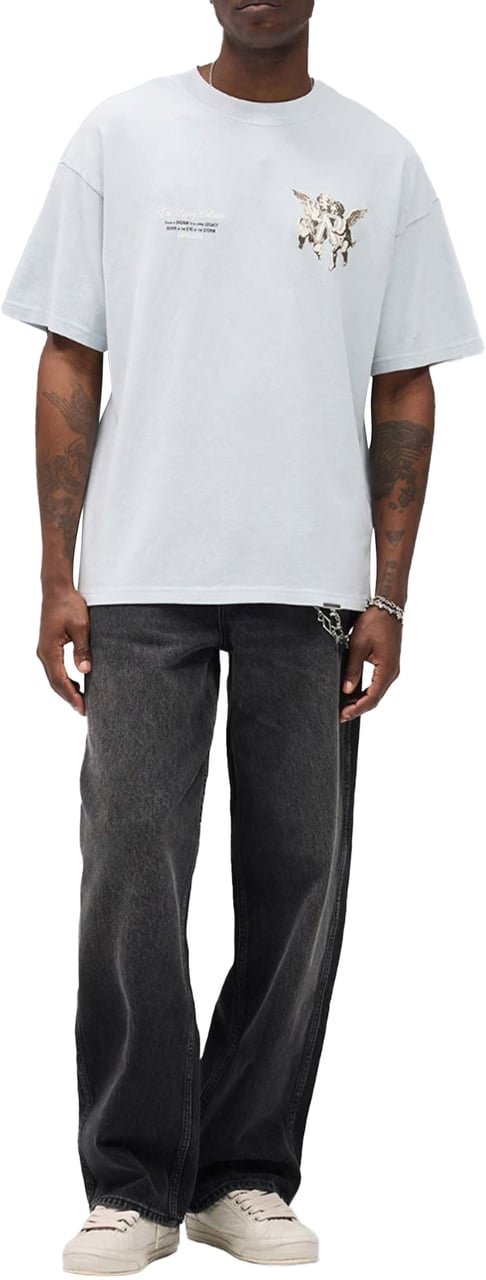 Represent LEGACY CHERUBS LOGO T-SHIRT BLUE Blauw