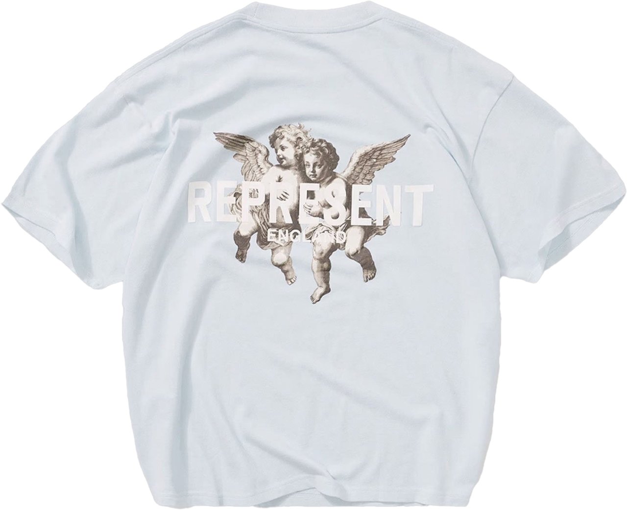 Represent LEGACY CHERUBS LOGO T-SHIRT BLUE Blauw