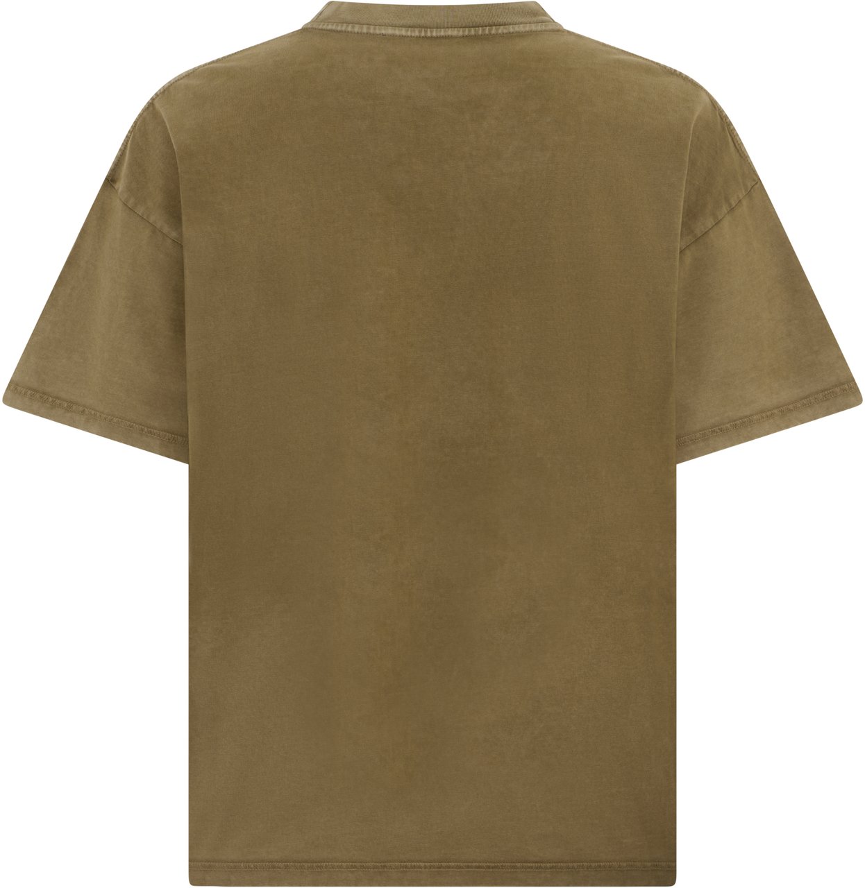 Represent T-shirt With Embroidered Logo Groen