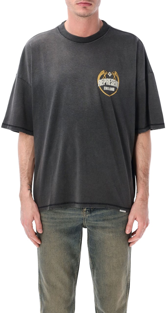 Represent Represent Angel Border T-shirt Zwart