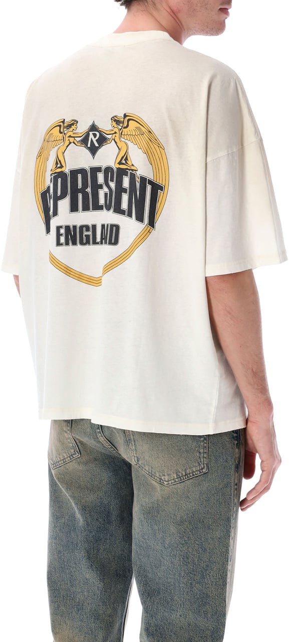 Represent Represent Angel Border T-shirt Blauw