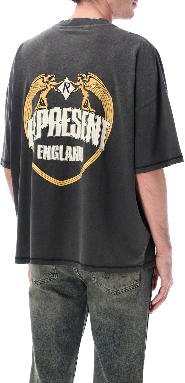 Represent Represent Angel Border T-shirt Zwart