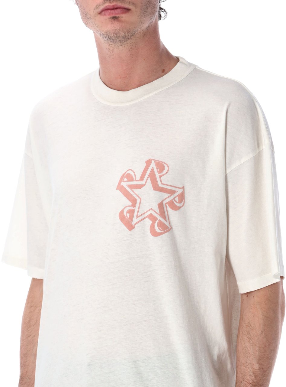 Represent Represent Initial Star T-shirt Wit