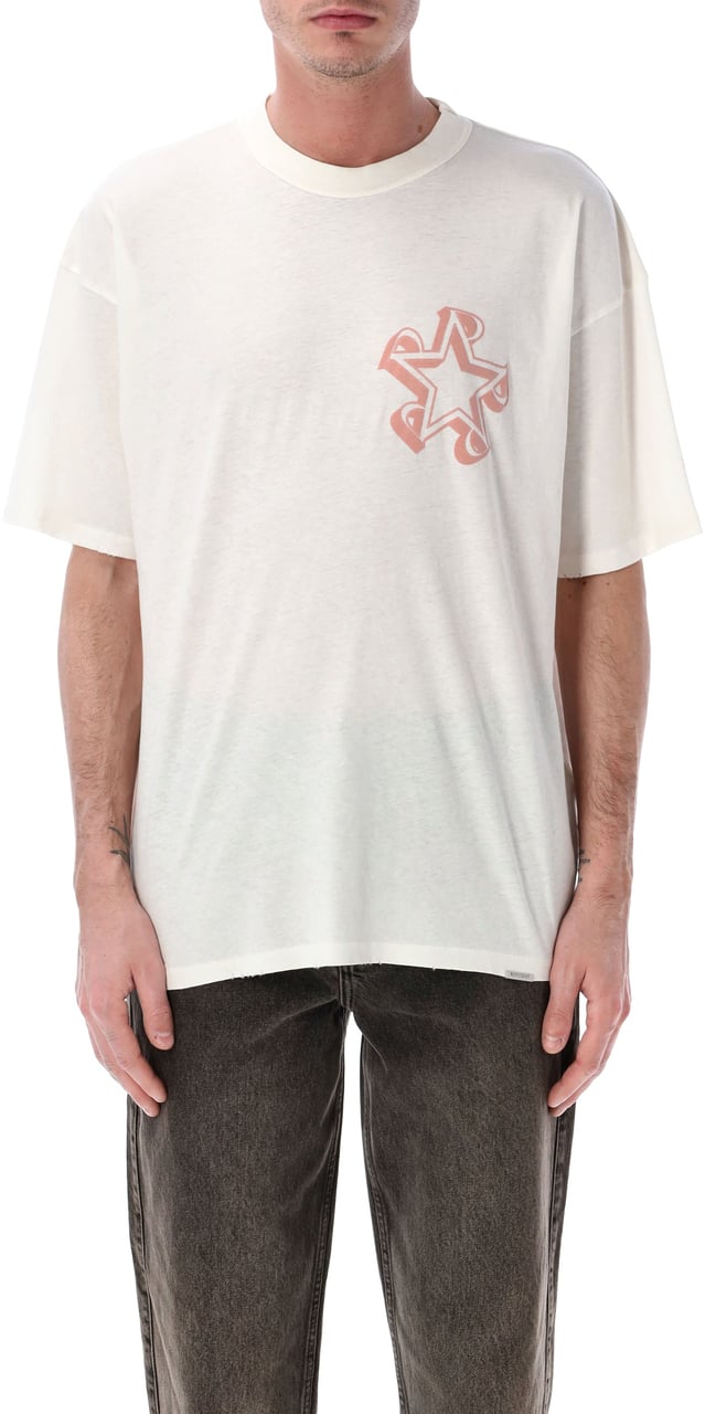 Represent Represent Initial Star T-shirt Wit