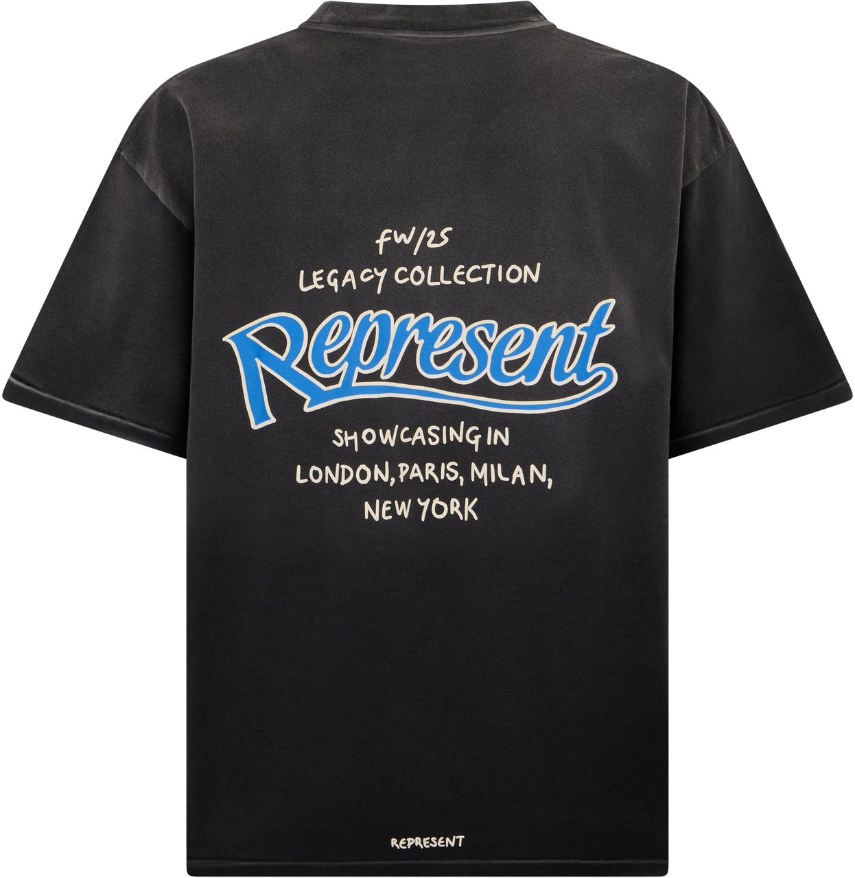 Represent T-shirt with Print Grijs