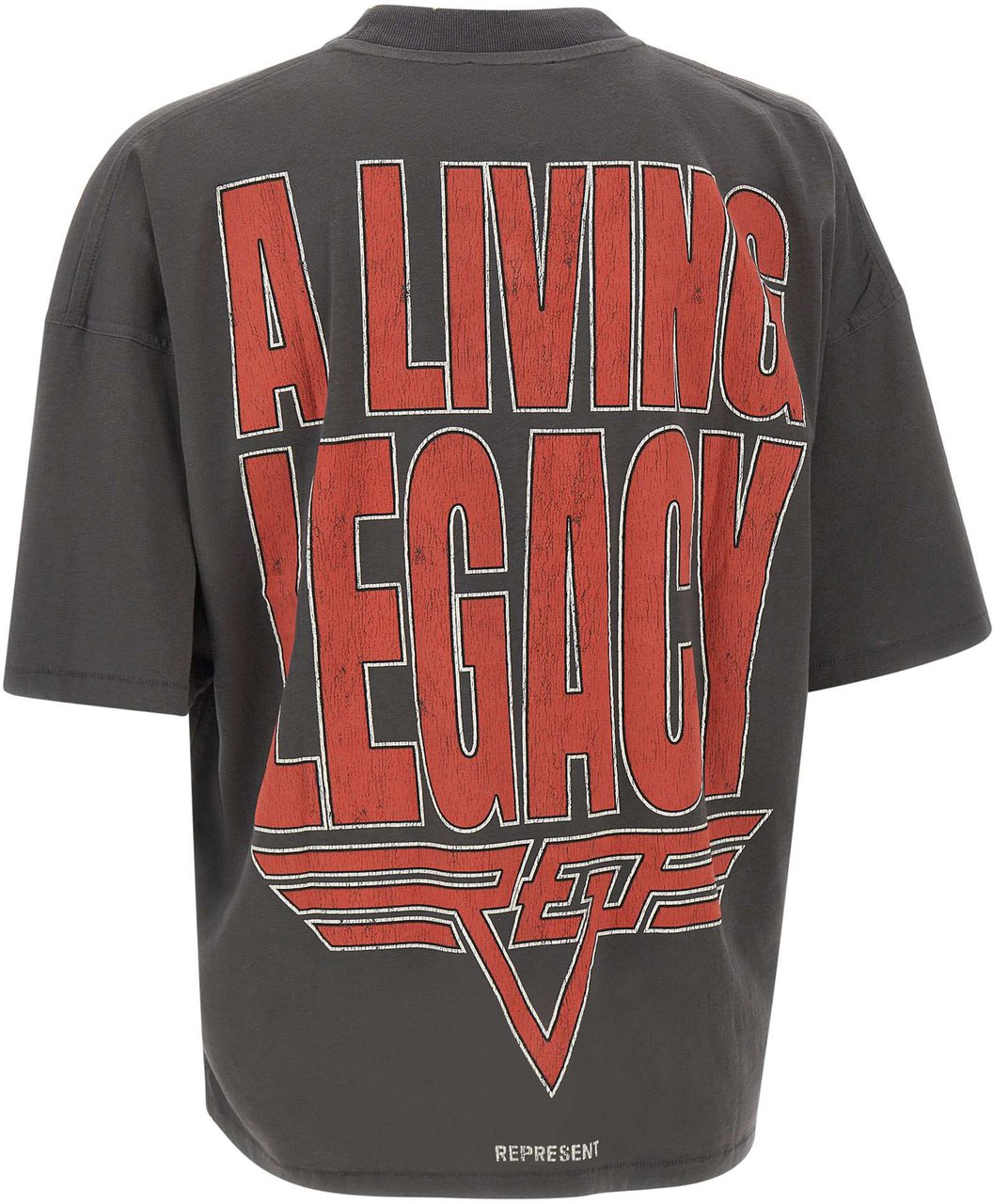 Represent T-Shirts And Polos Grey Grijs