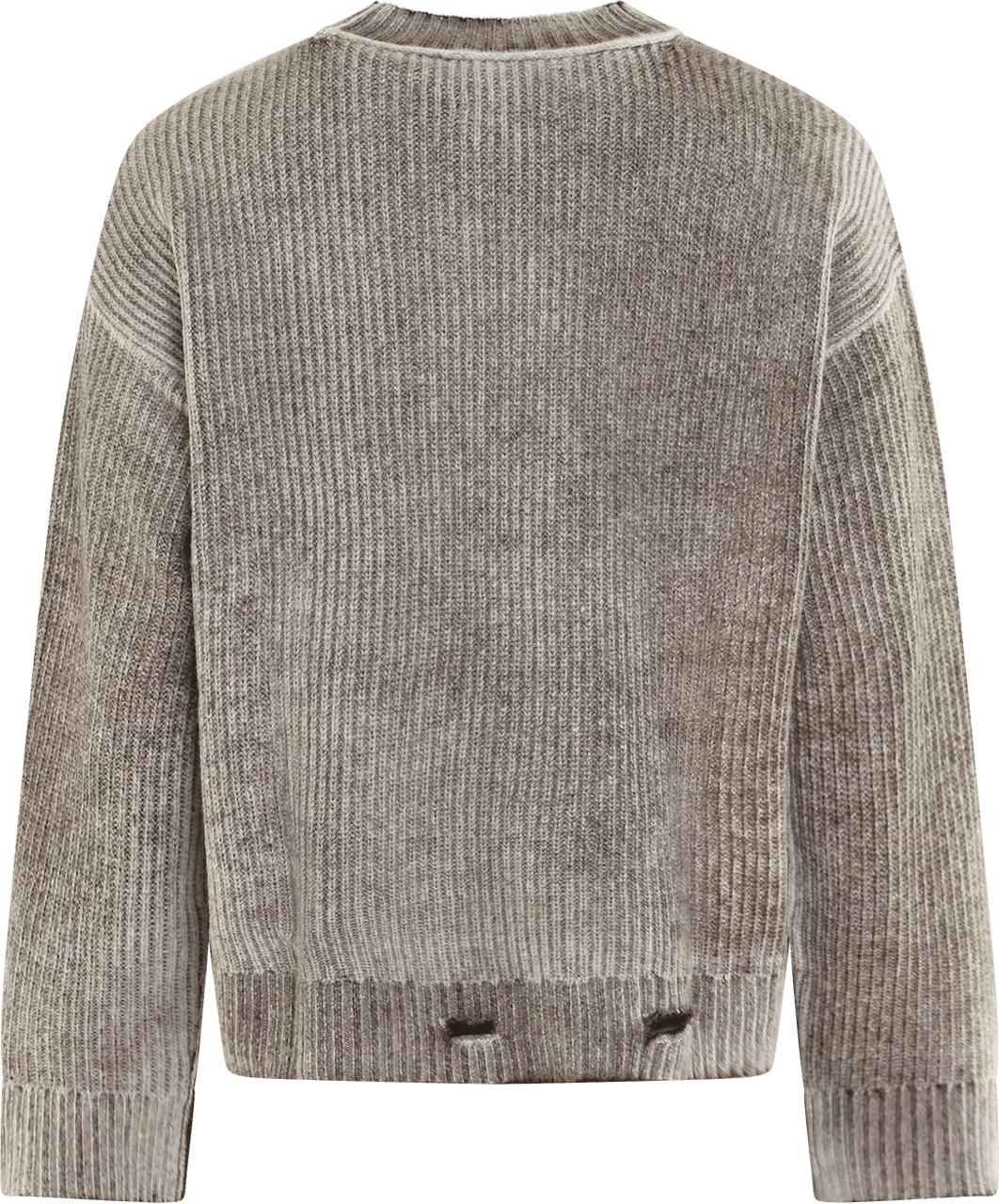 Represent Heren Reversible Fade Out Sweater Grijs