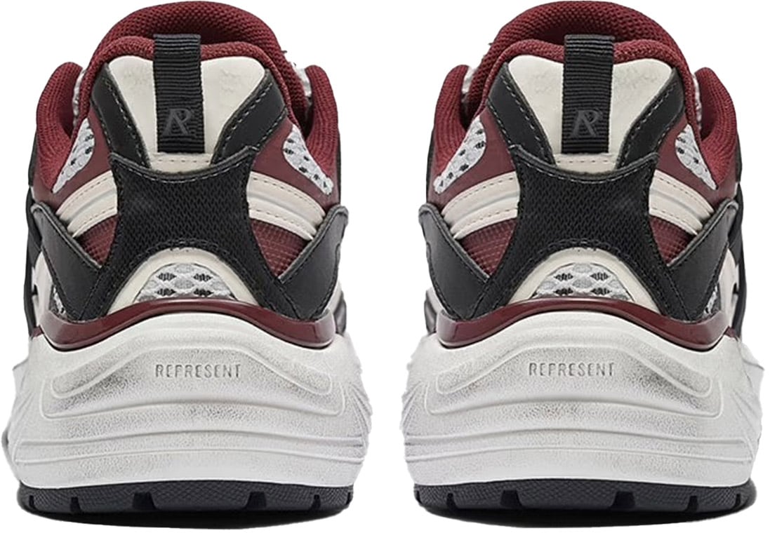 Represent Sneakers Maroon Rood