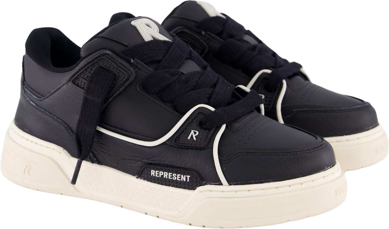 Represent Heren Studio Sneaker Zwart Zwart