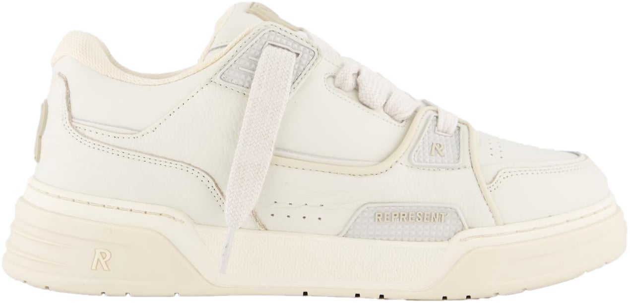 Represent Heren Studio Sneaker Wit Wit