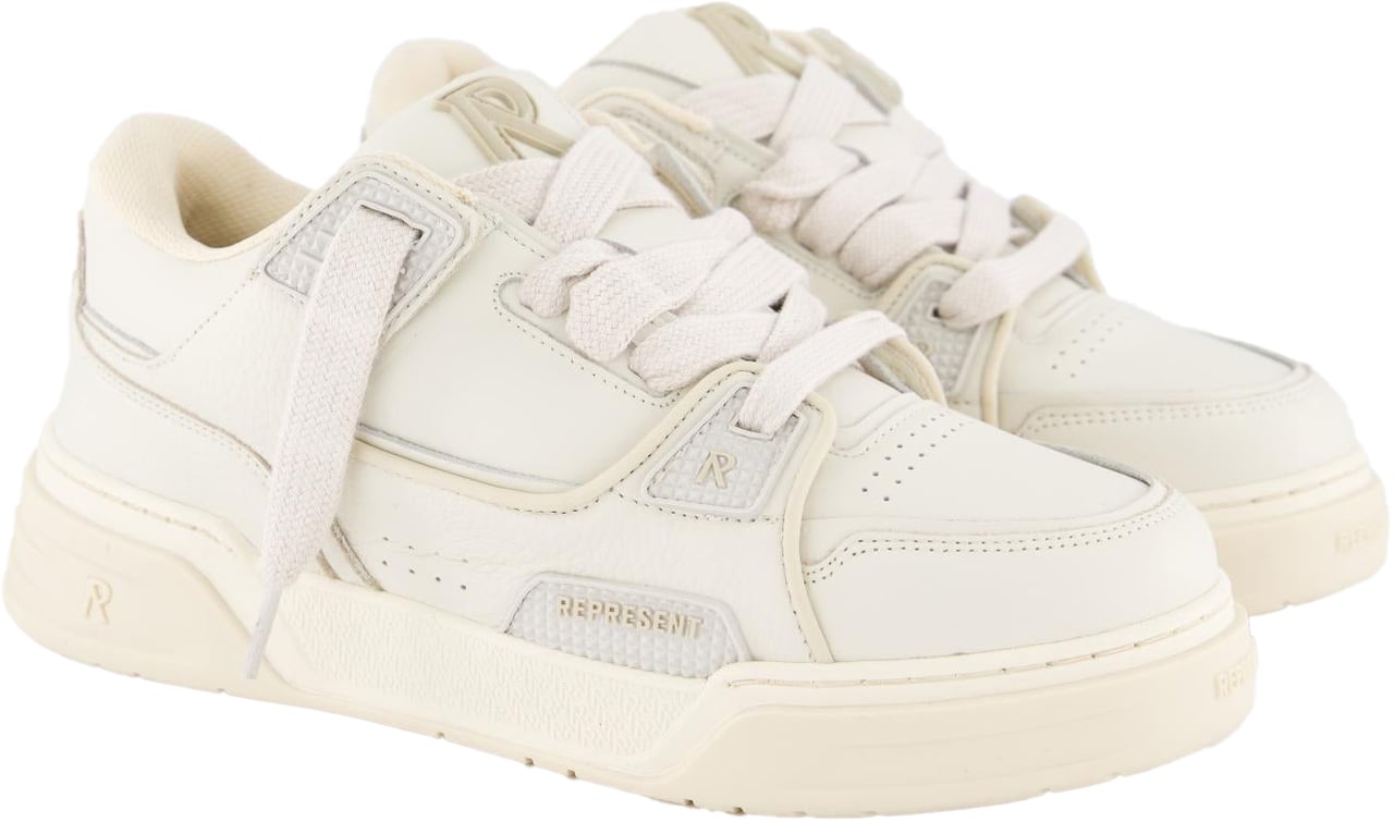 Represent Heren Studio Sneaker Wit Wit