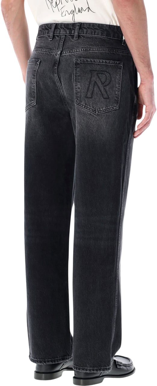 Represent R3 Baggy Denim Aged Black Donkergrijs