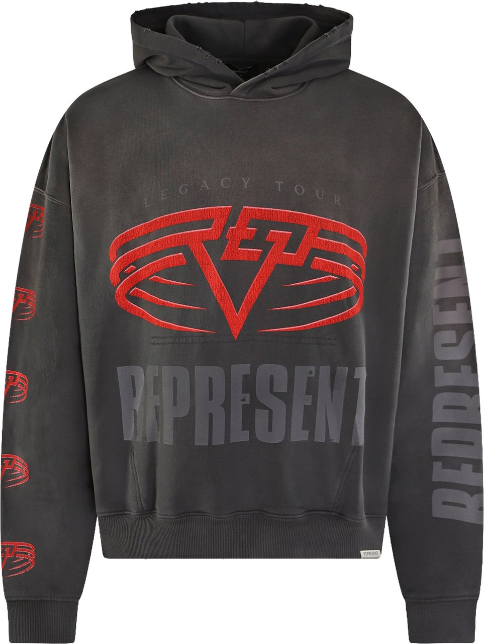 Represent Heren Reversible Living Legacy Tour Grijs