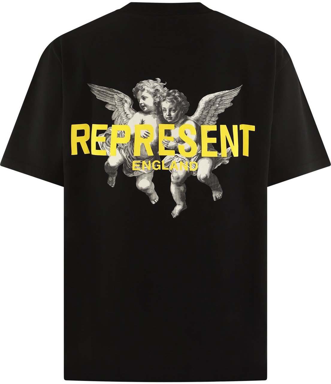 Represent Heren Legacy Cherubs T-Shirt Zwart