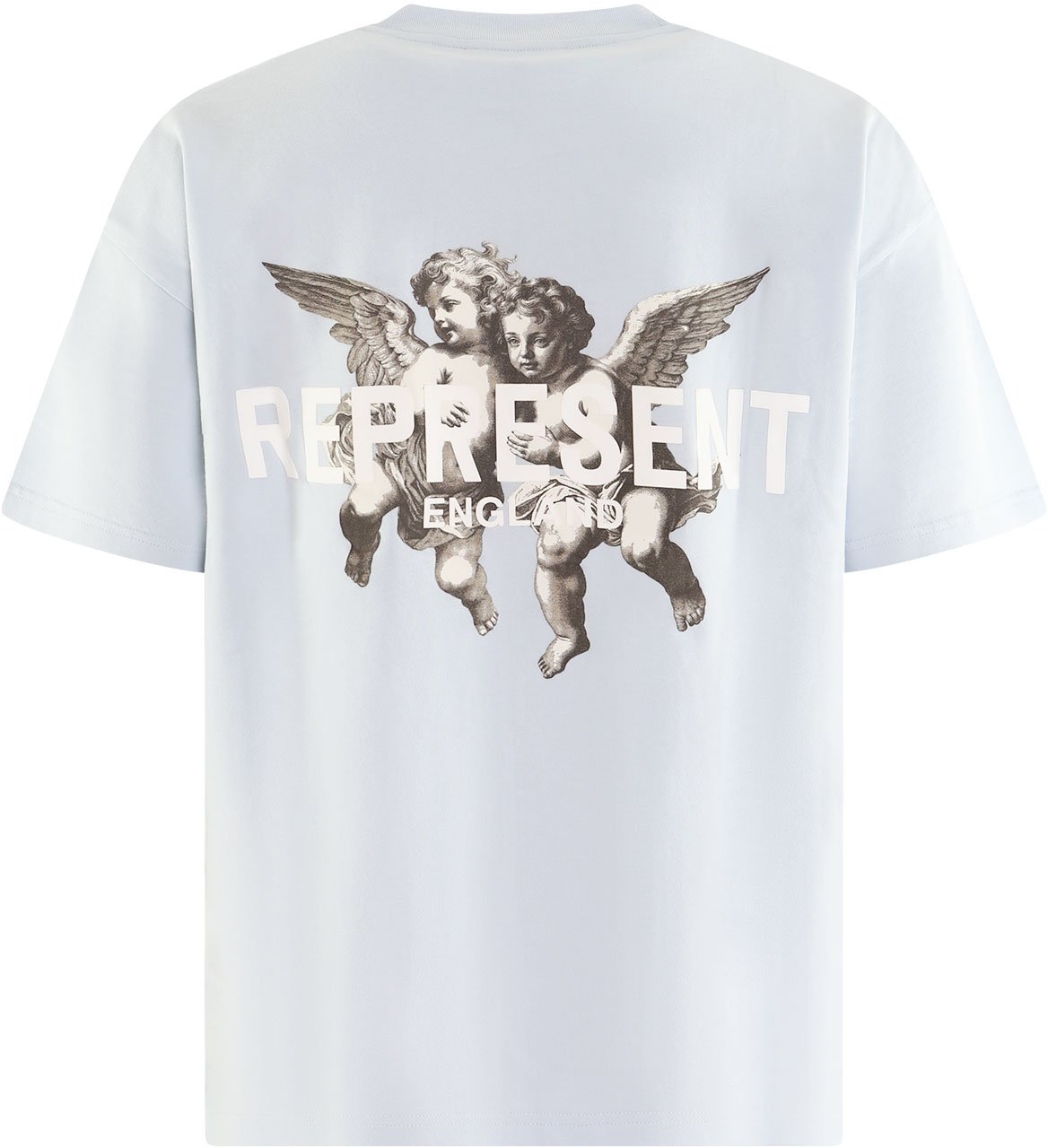 Represent Heren Legacy Cherubs T-Shirt Blauw