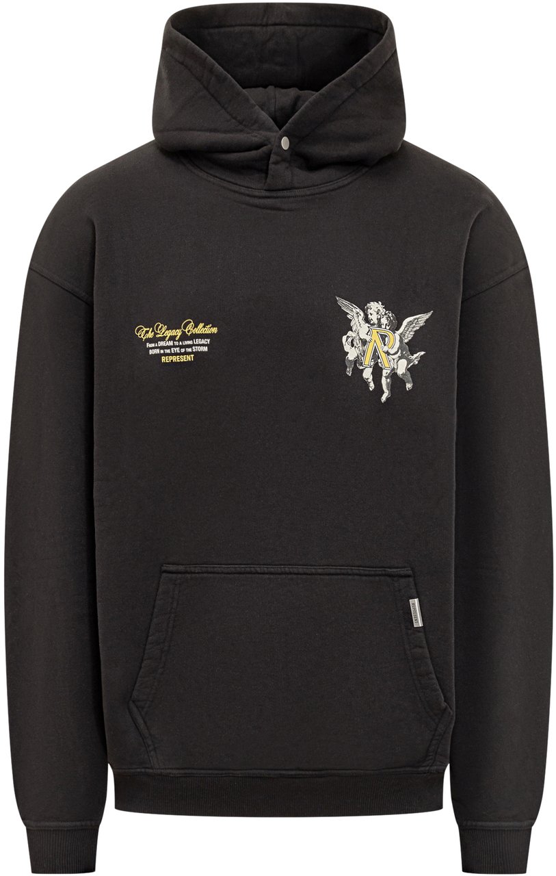 Represent Sweaters Jet Black Zwart