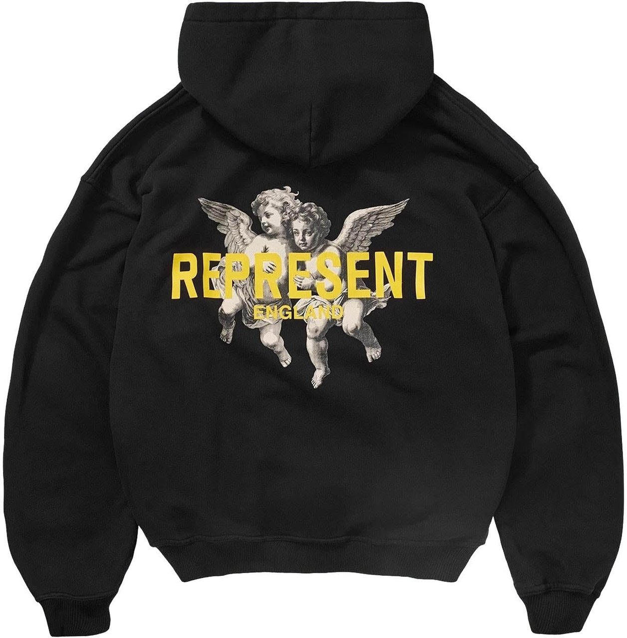 Represent Heren Legacy Cherubs Hoodie Zwart