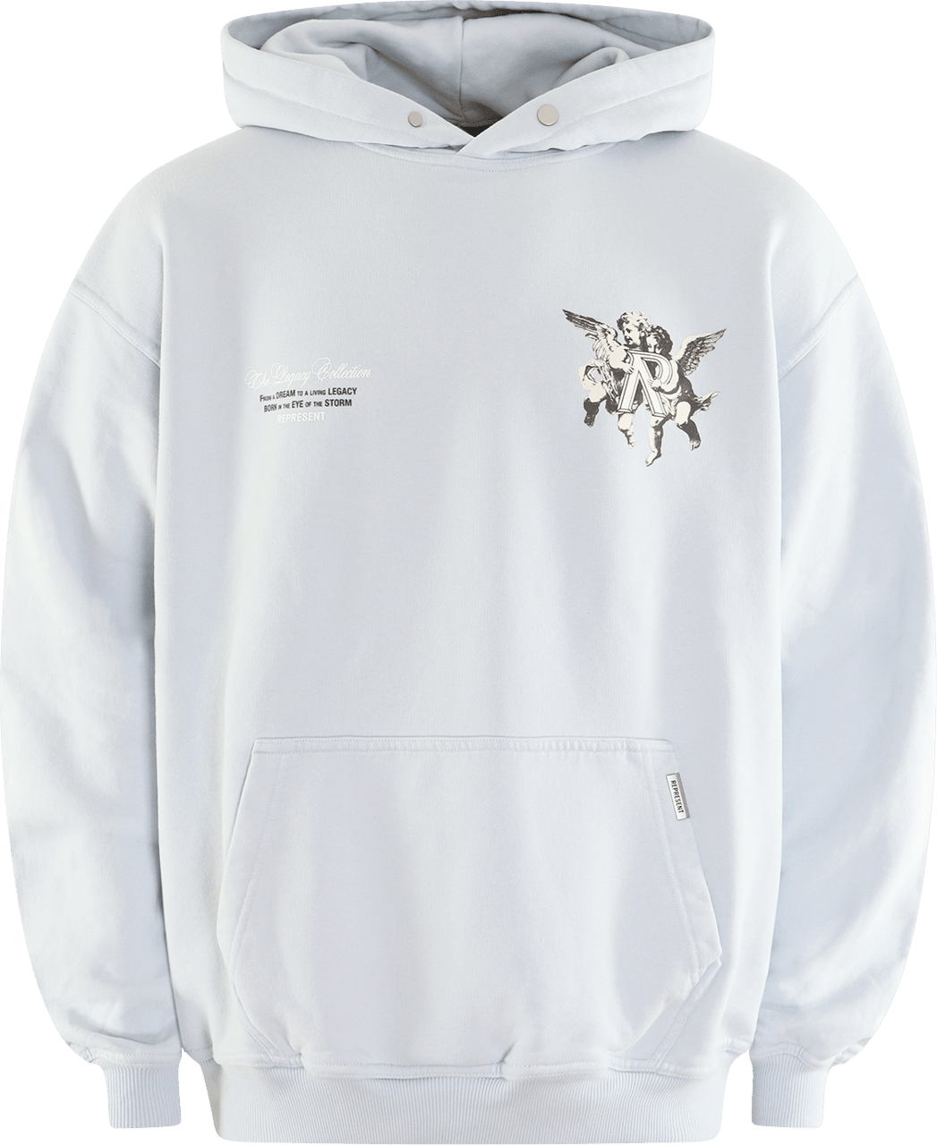 Represent Heren Legacy Cherubs Hoodie Blauw