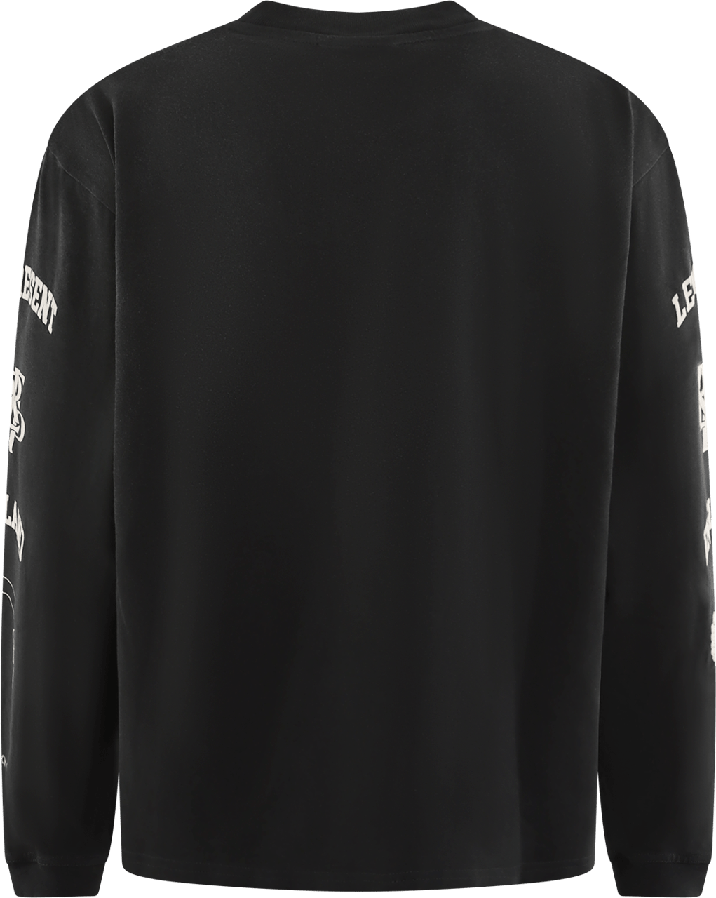 Represent Heren Legacy Crest Long Sleeve T-Shi Zwart