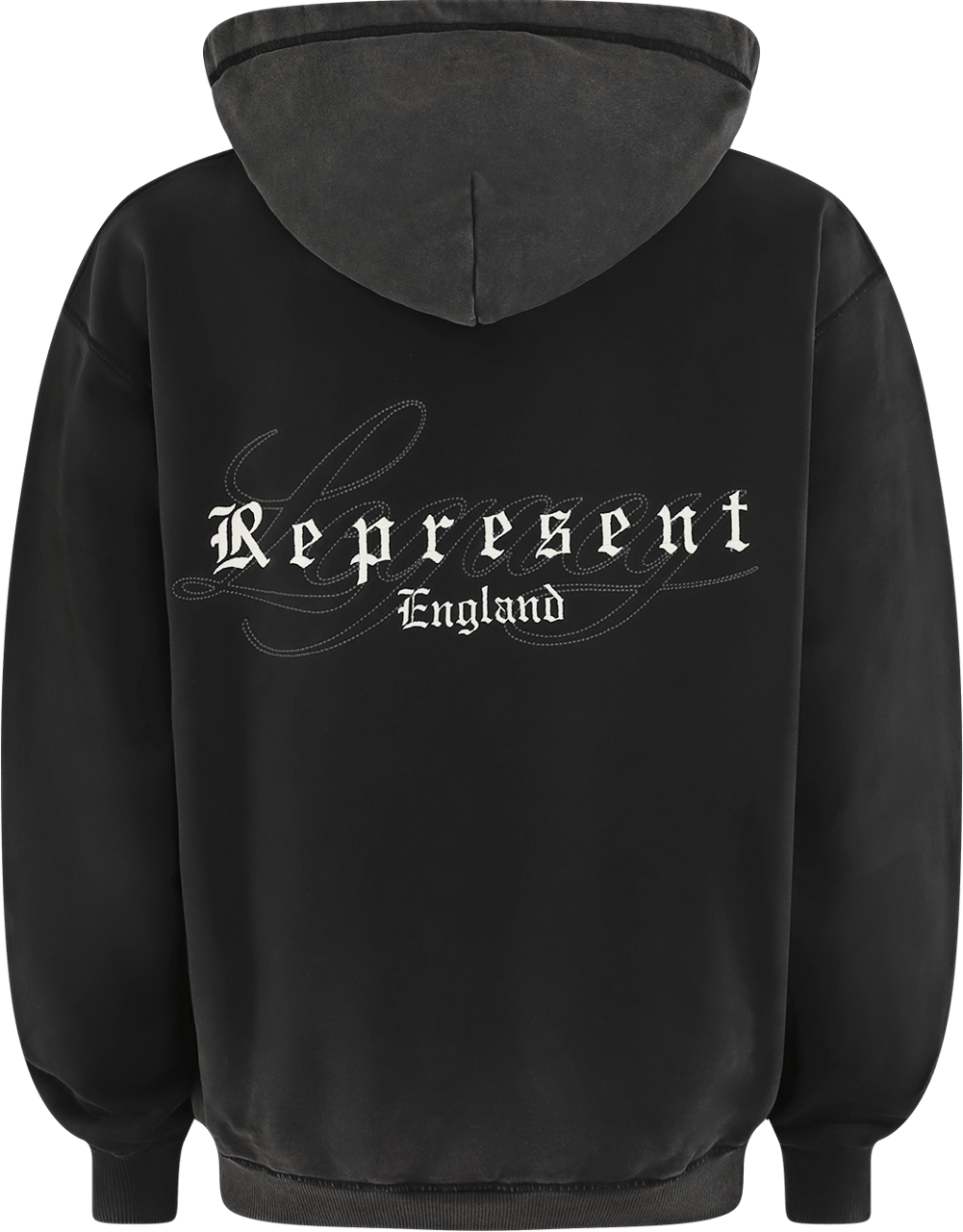 Represent Heren England Legacy Hoodie Zwart