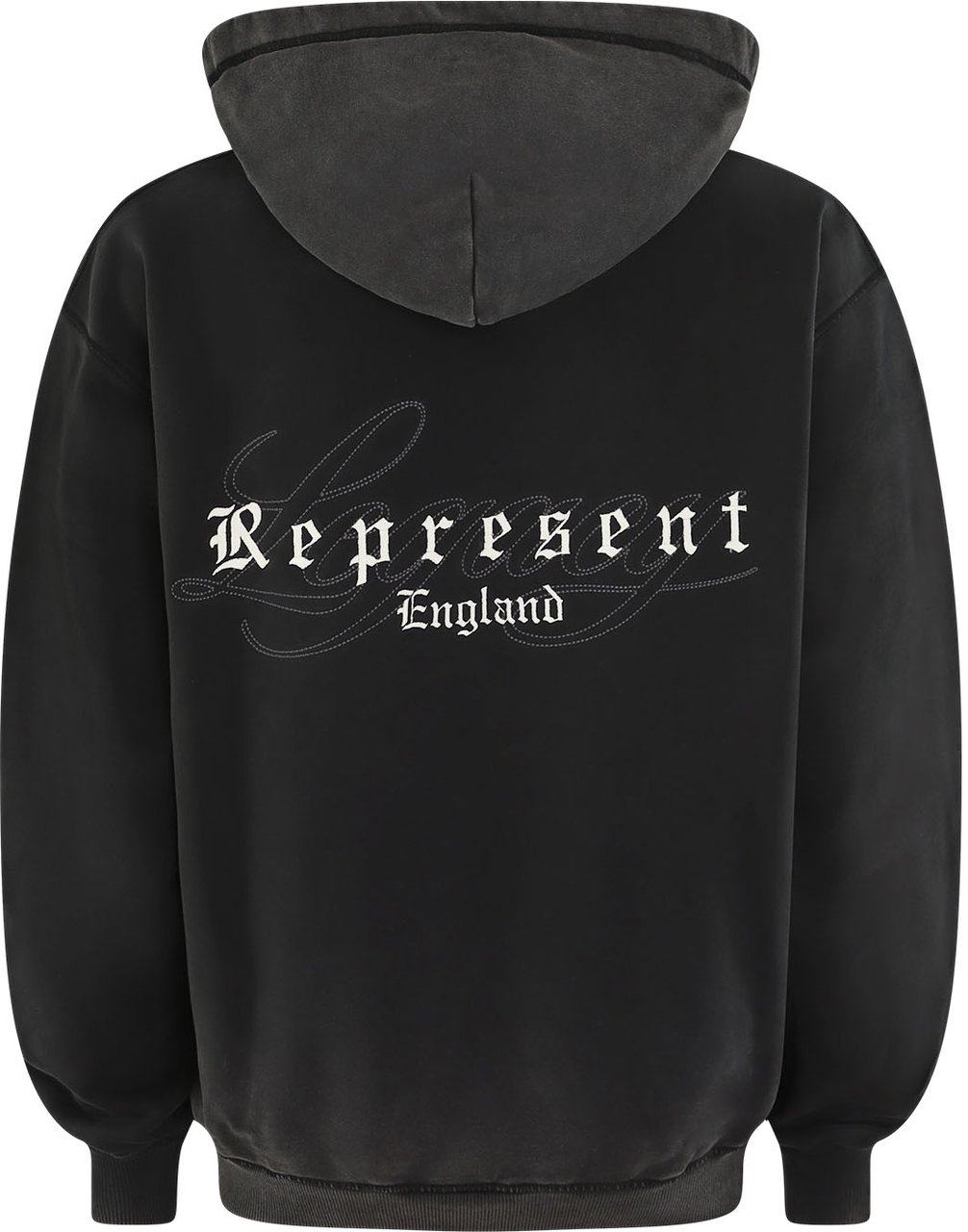 Represent Heren England Legacy Hoodie Zwart