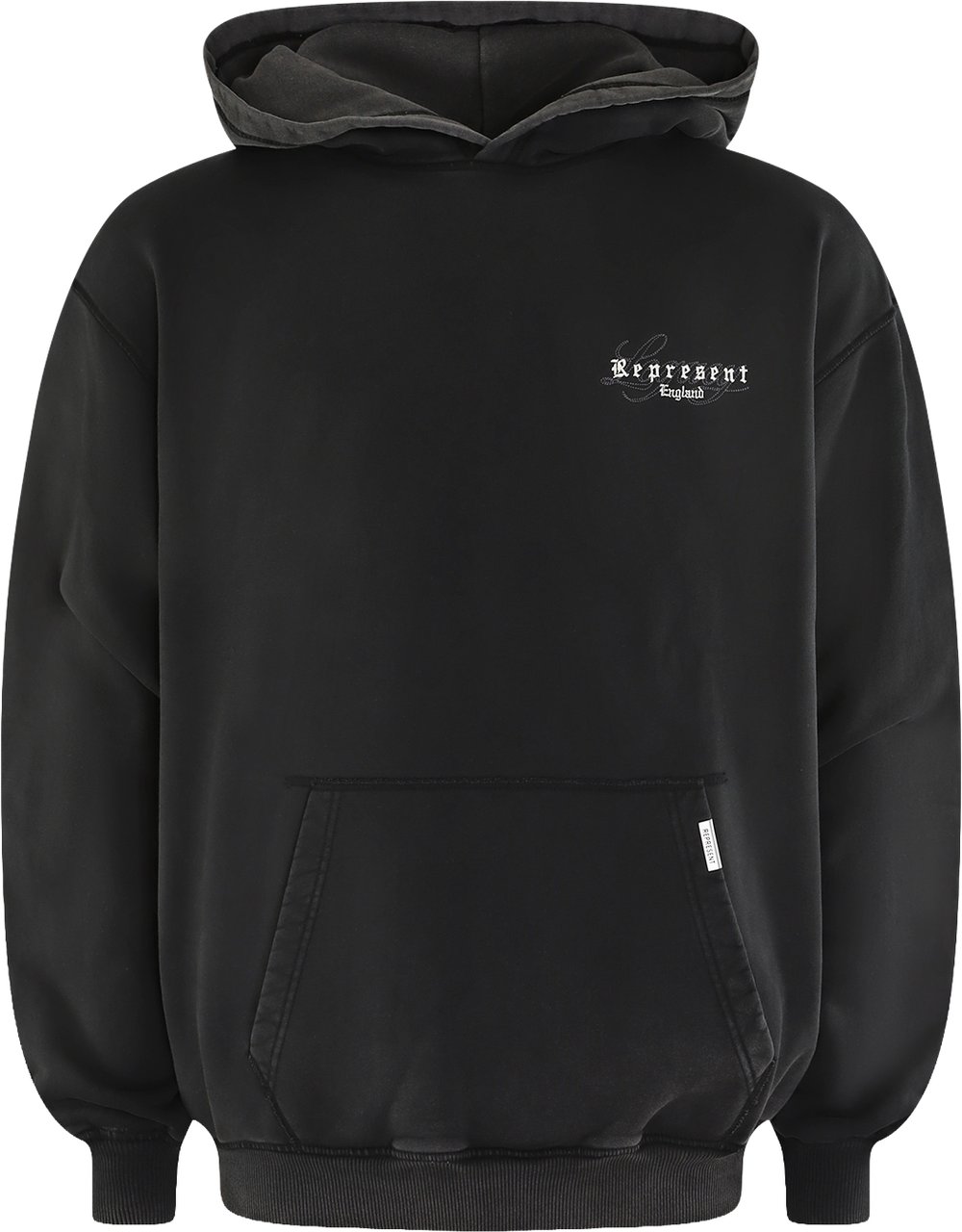 Represent Heren England Legacy Hoodie Zwart