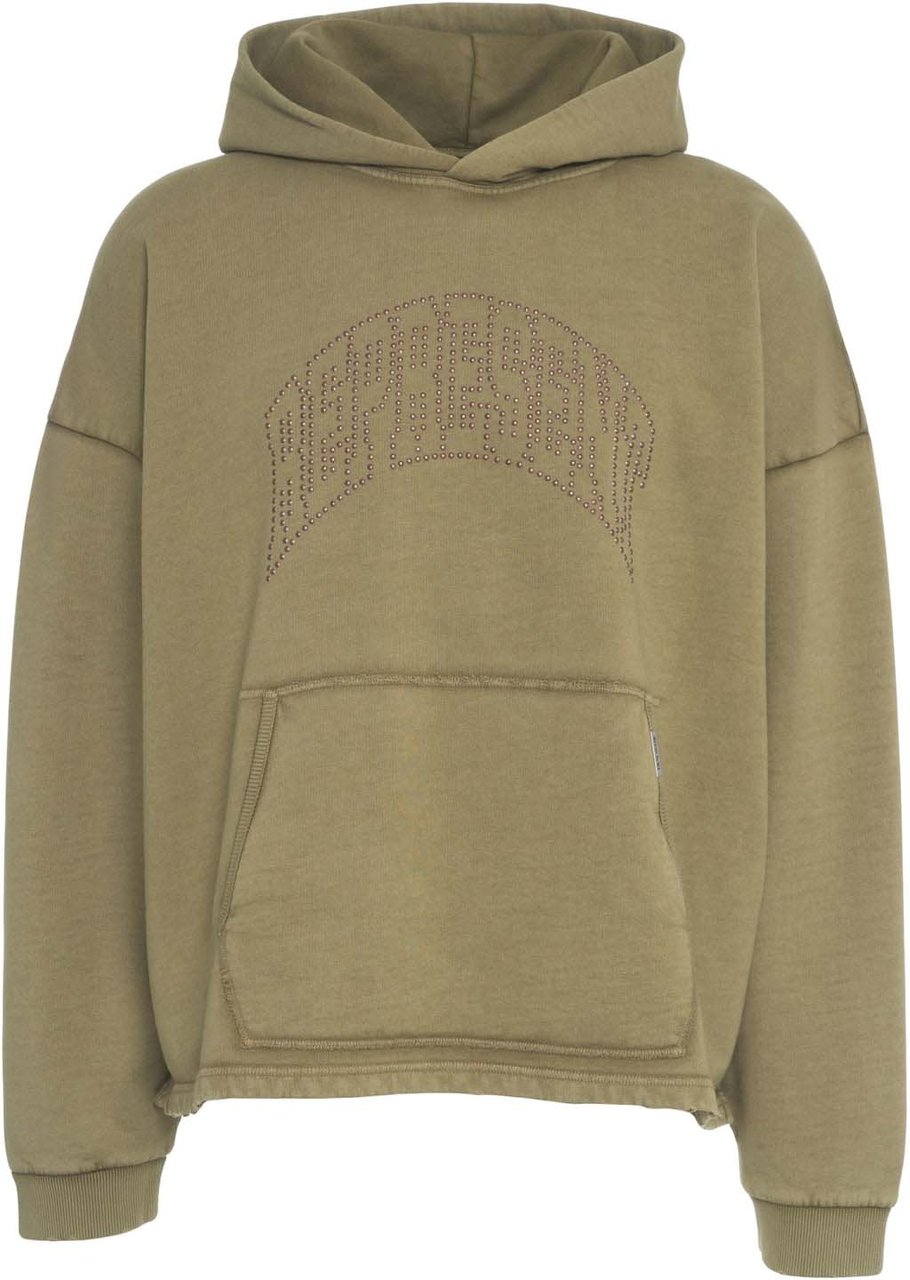 Represent Hoodie with logo Groen