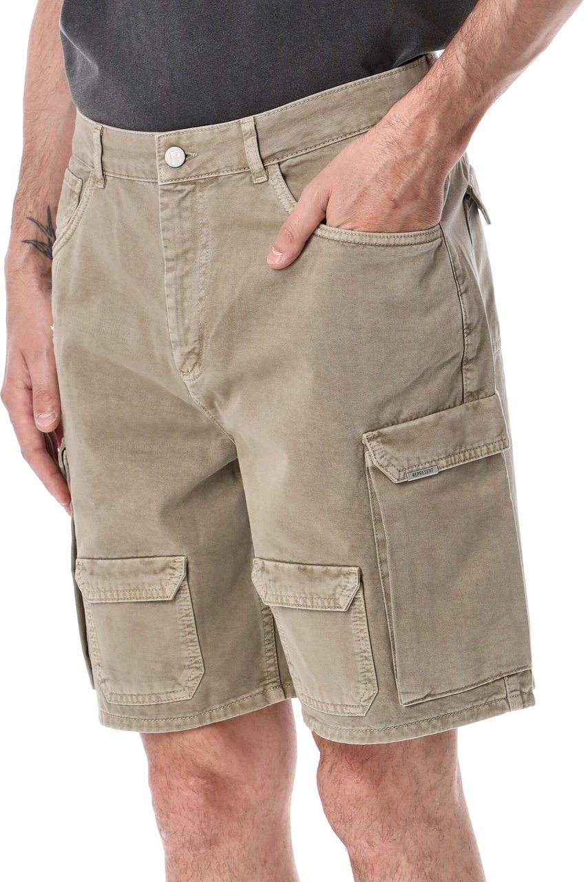 Represent Loaded Cargo Short Beige Beige