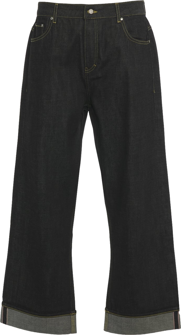 Represent Loose fit jeans 'Selvedge' Zwart