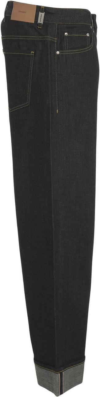 Represent Loose fit jeans 'Selvedge' Zwart
