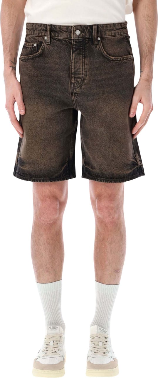 Represent Denim Short Bark Bruin