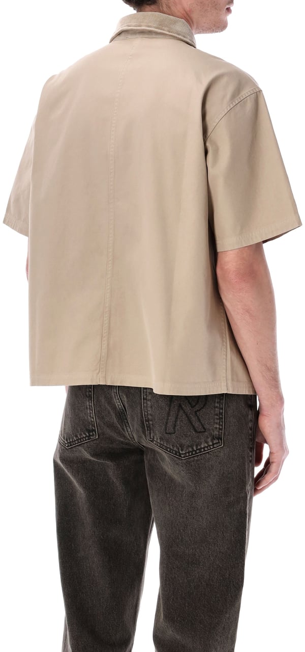 Represent Ramona Zipped Shirt Vintage Khaki Bruin