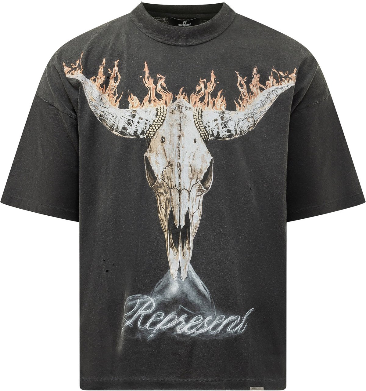 Represent COWBOYS T-SHIRT Donkergrijs