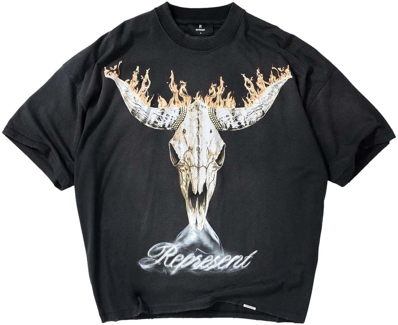 Represent Heren British Cowboys T-Shirt Zwart