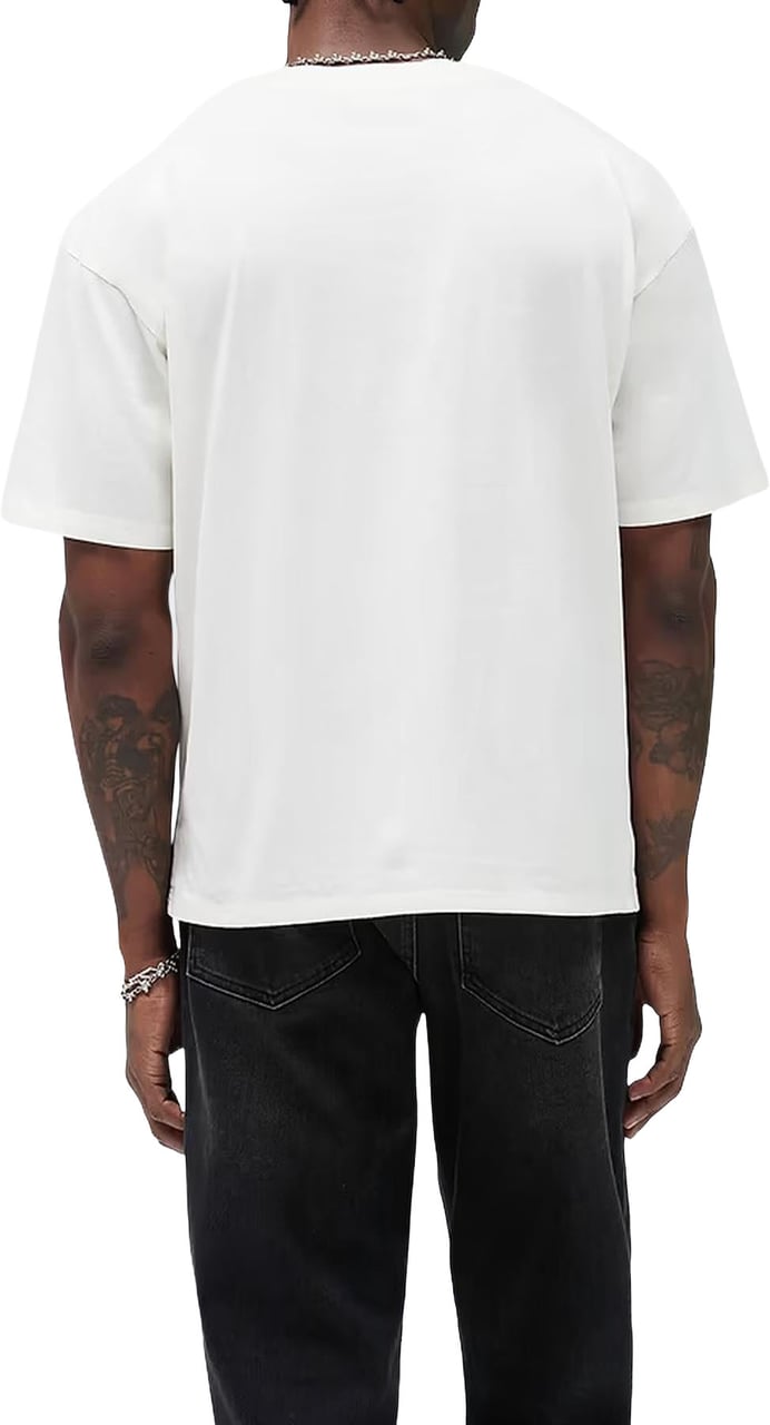 Represent Heren Western Initial T-Shirt Wit
