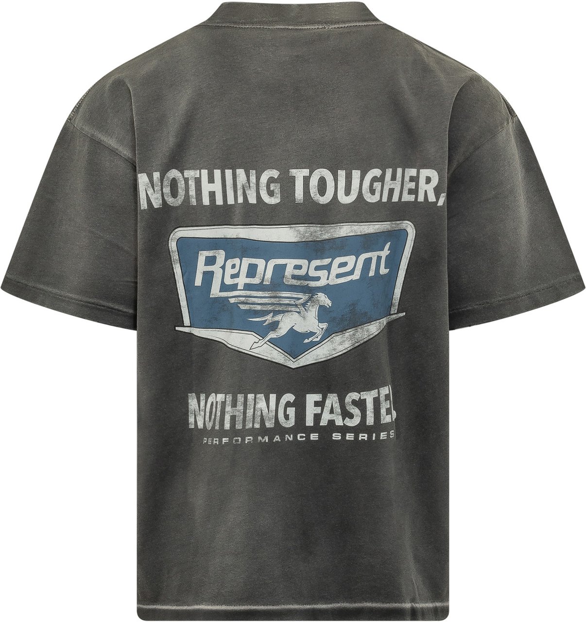 Represent NOTHING FASTER TSHIRT Donkergrijs