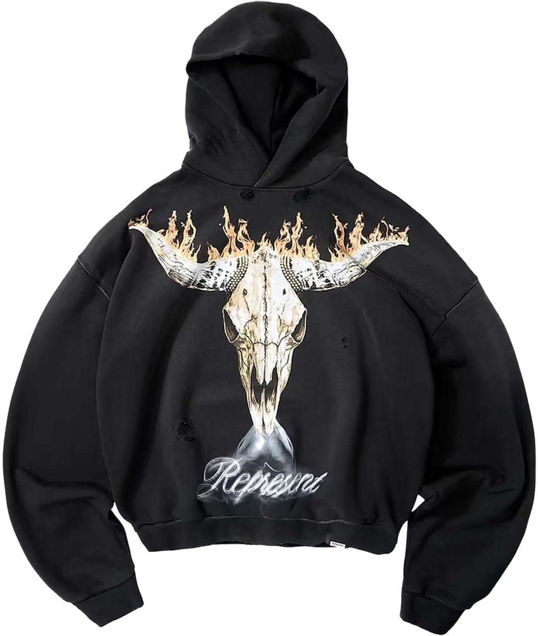 Represent Heren British Cowboys Hoodie Zwart