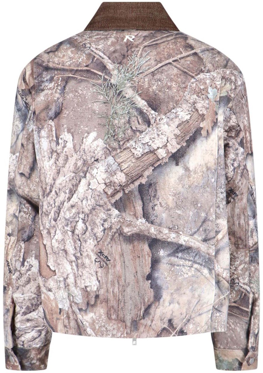 Represent Coats Camo Taupe