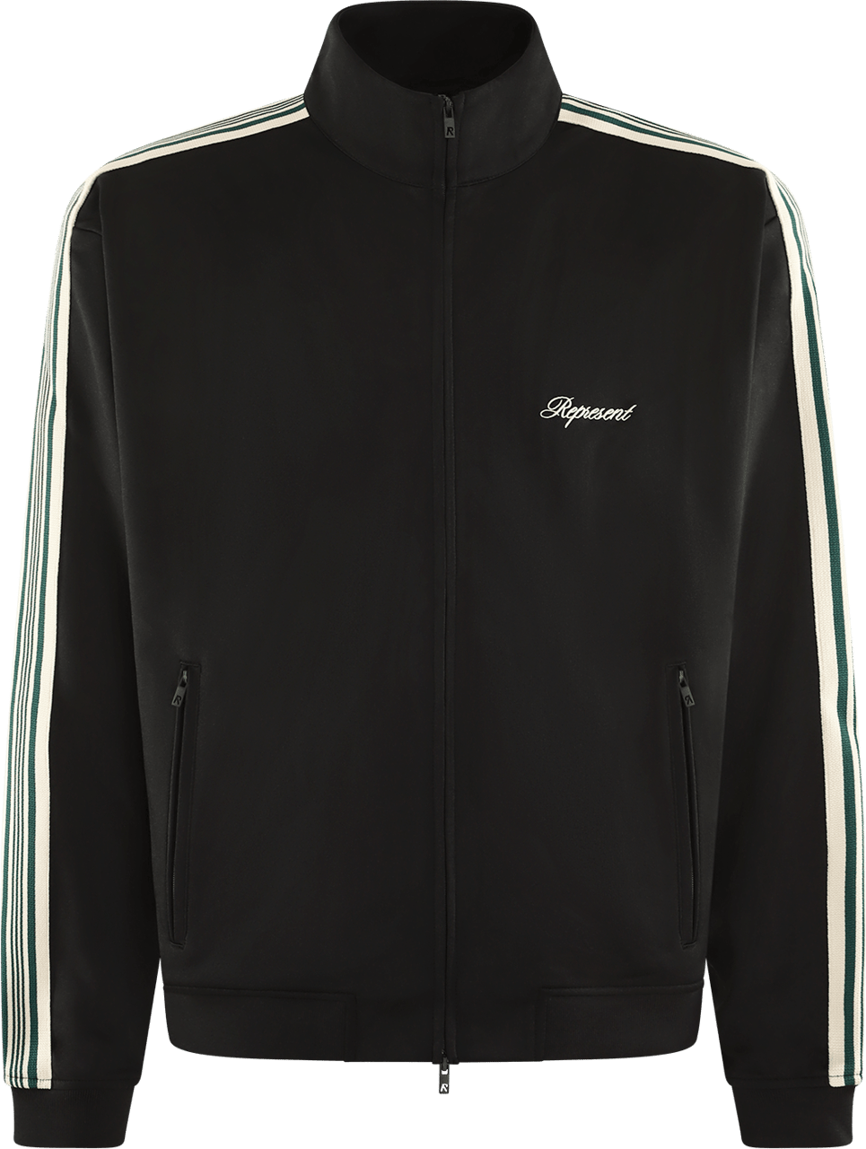 Represent Heren Taped Track Jacket Zwart