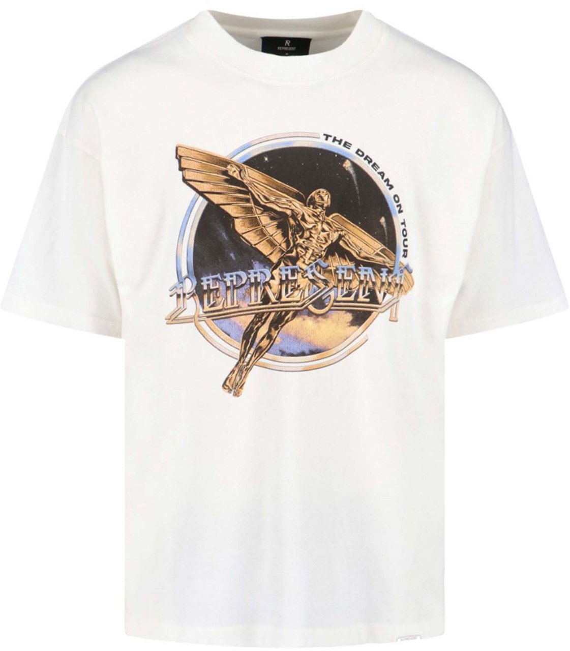 Represent T-Shirts And Polos Flat White Wit