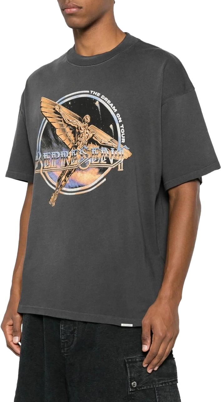 Represent Heren Golden Tour T-Shirt Grijs