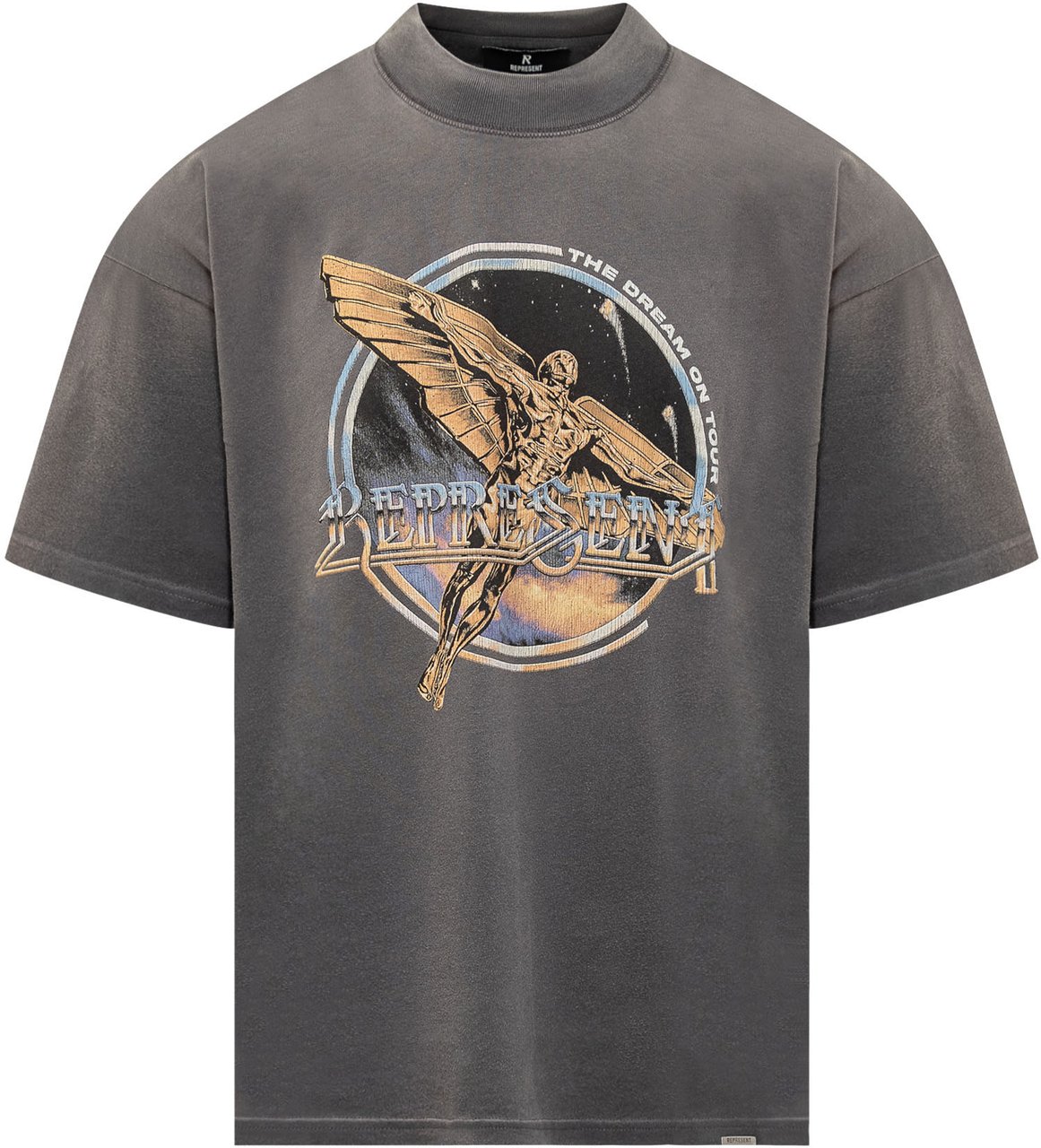 Represent T-Shirt Golden Tour Donkergrijs